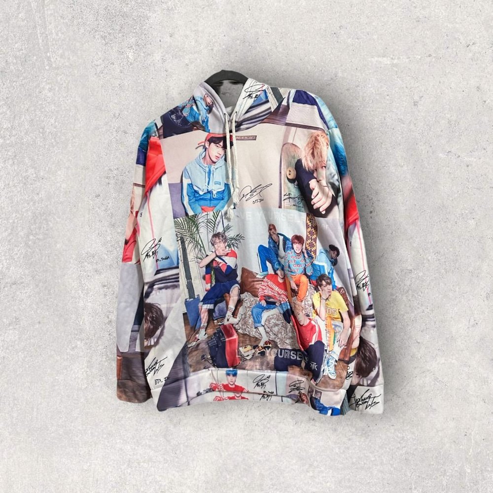 All Over Print BTS Hoodie SIZE L